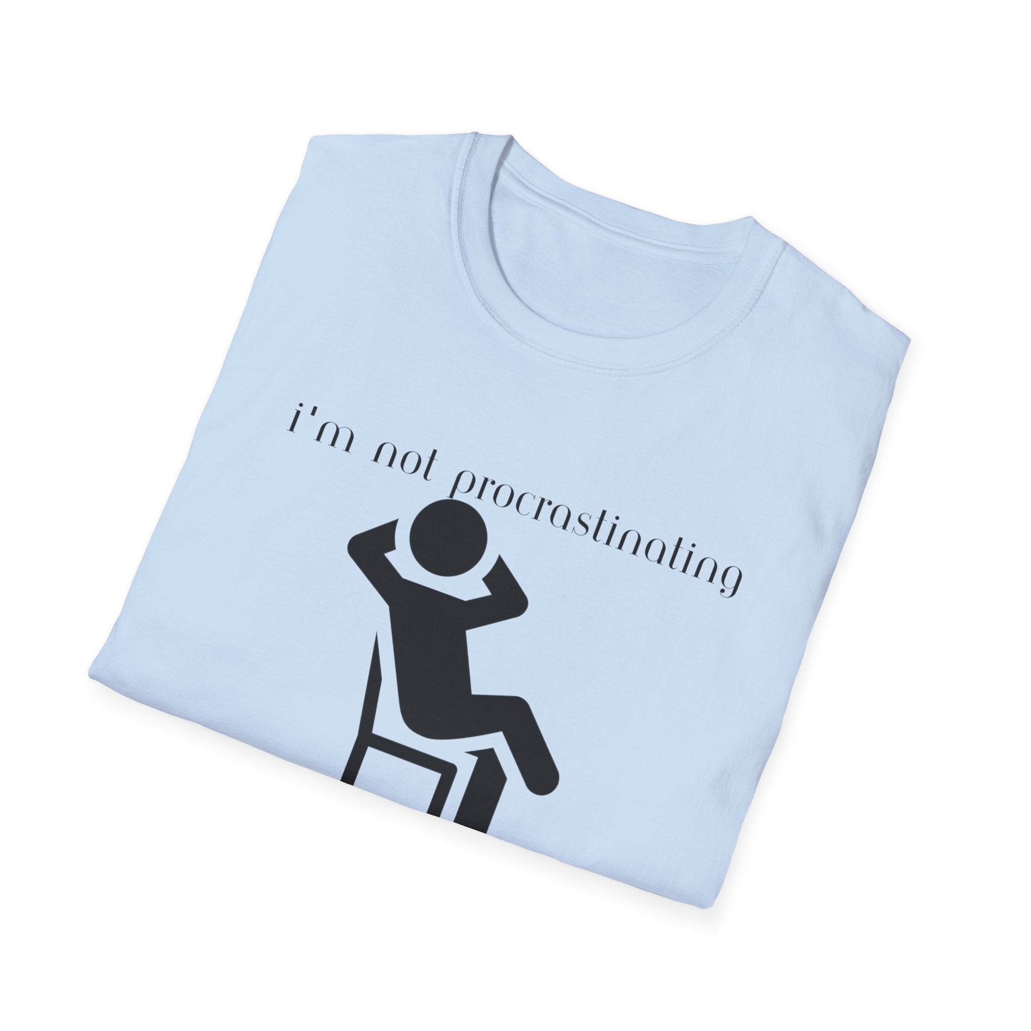 Unisex Softstyle T-Shirt - Procrastinating