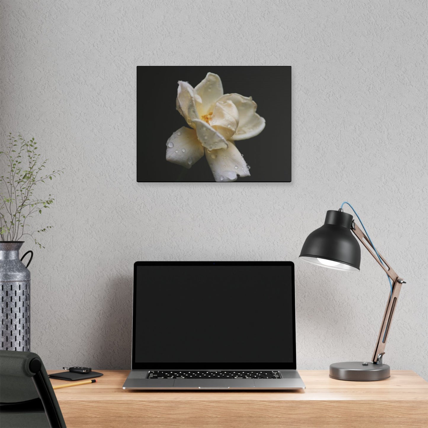 Classic Stretched Canvas - Gardenia