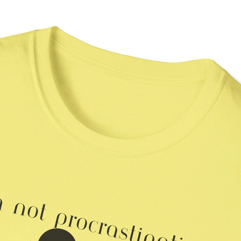 Unisex Softstyle T-Shirt - Procrastinating