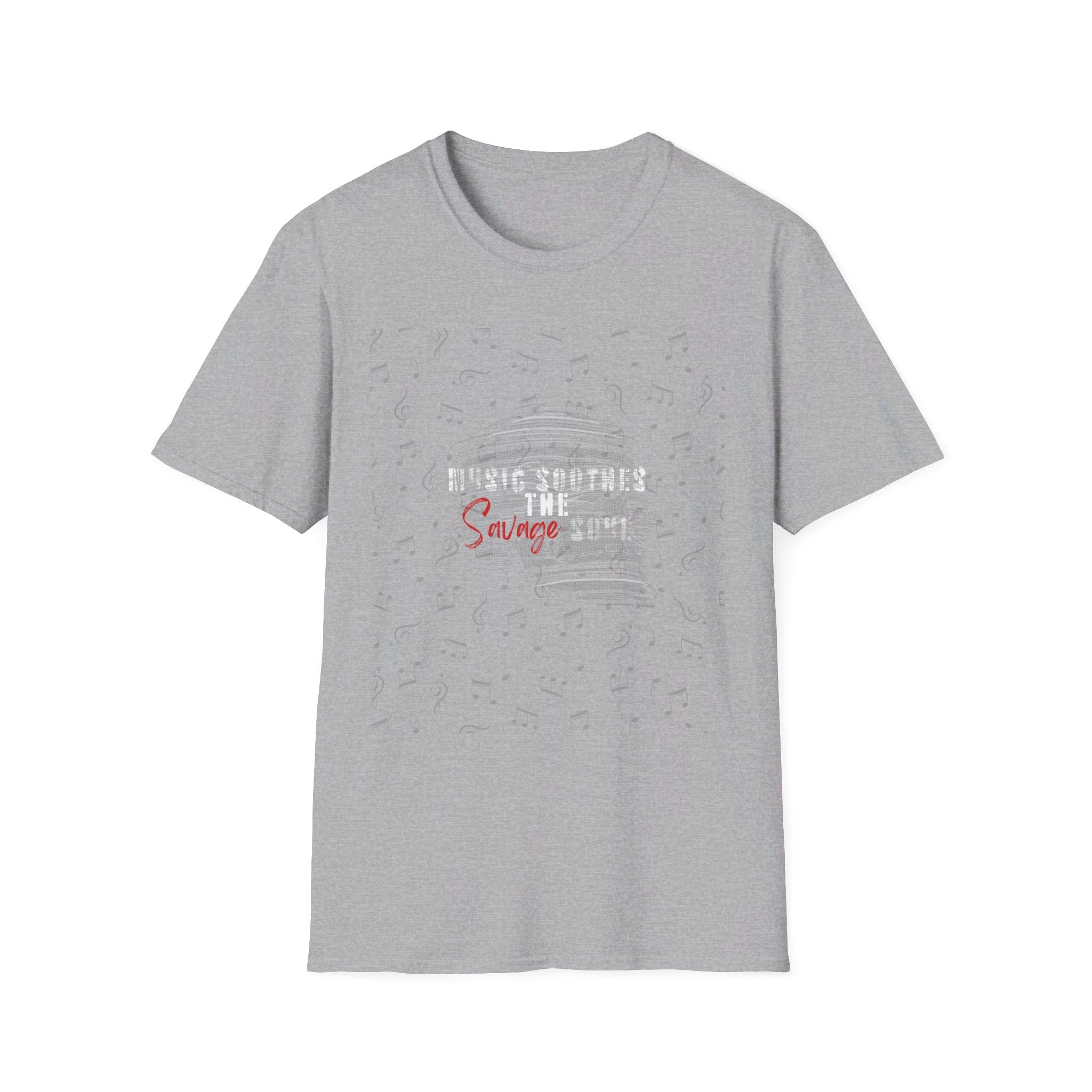 Unisex Softstyle T-Shirt - Music Soothes