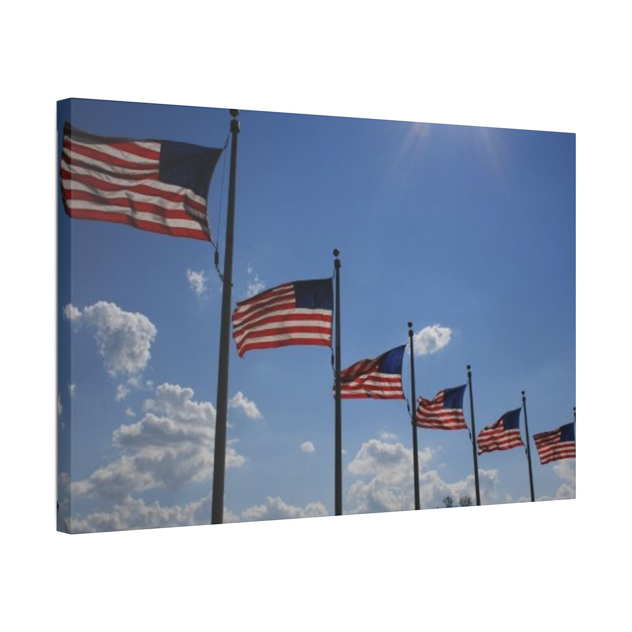 Classic Stretched Canvas - Flags