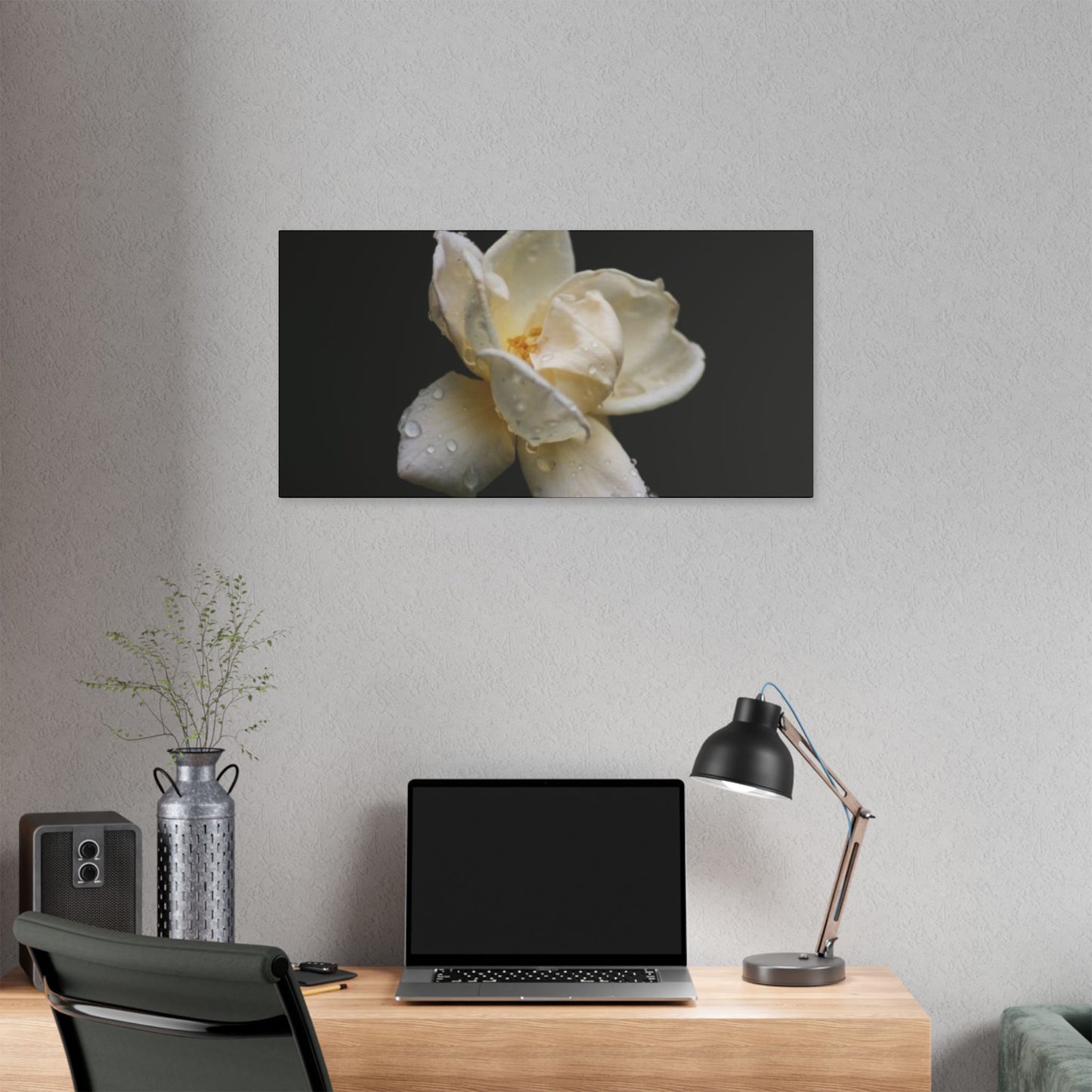 Classic Stretched Canvas - Gardenia