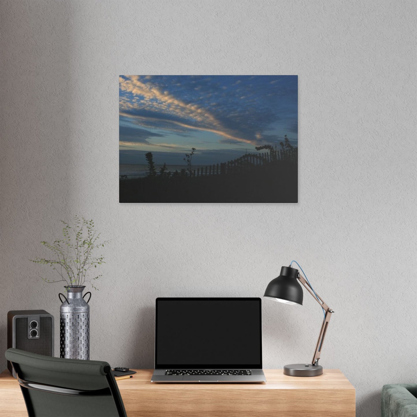 Classic Stretched Canvas - Beach Evening