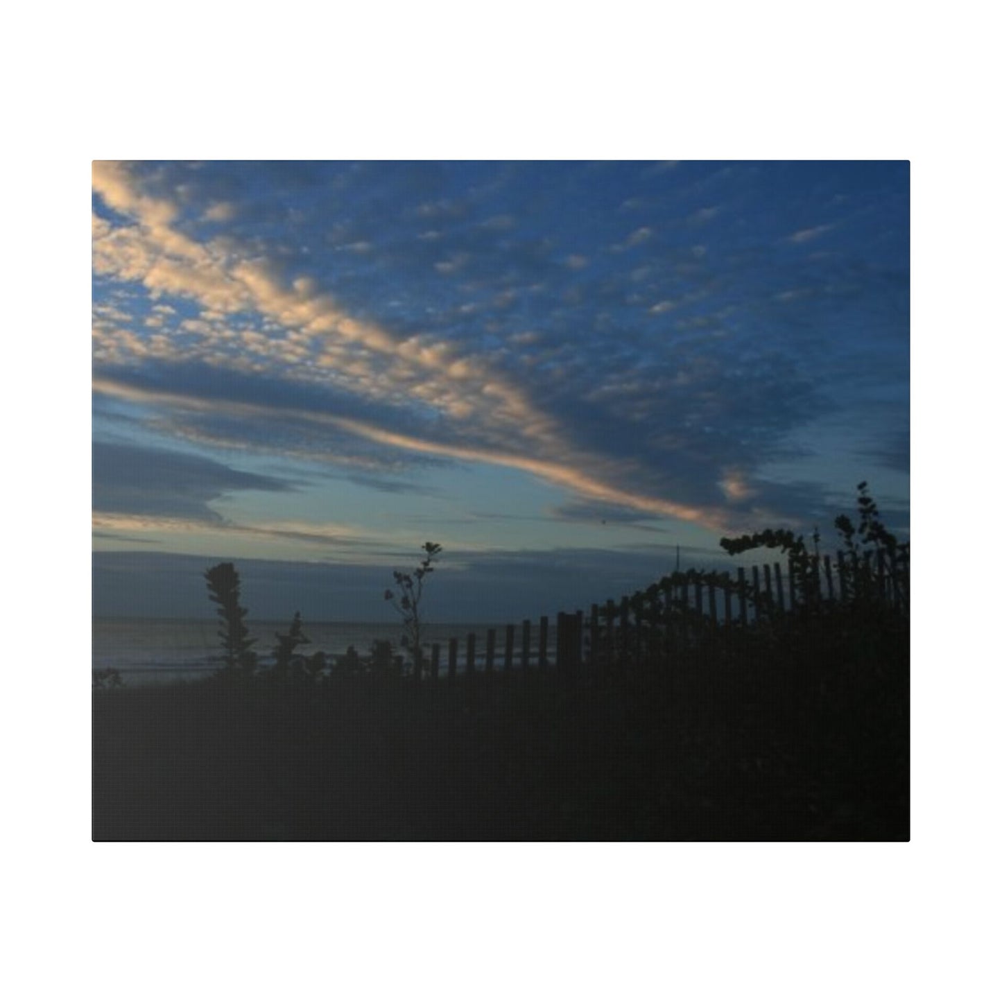 Classic Stretched Canvas - Beach Evening