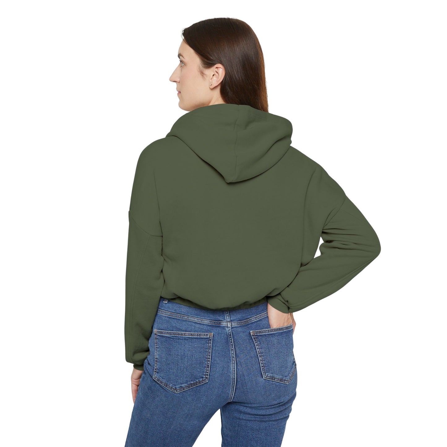 Womens Cinched Bottom Hoodie