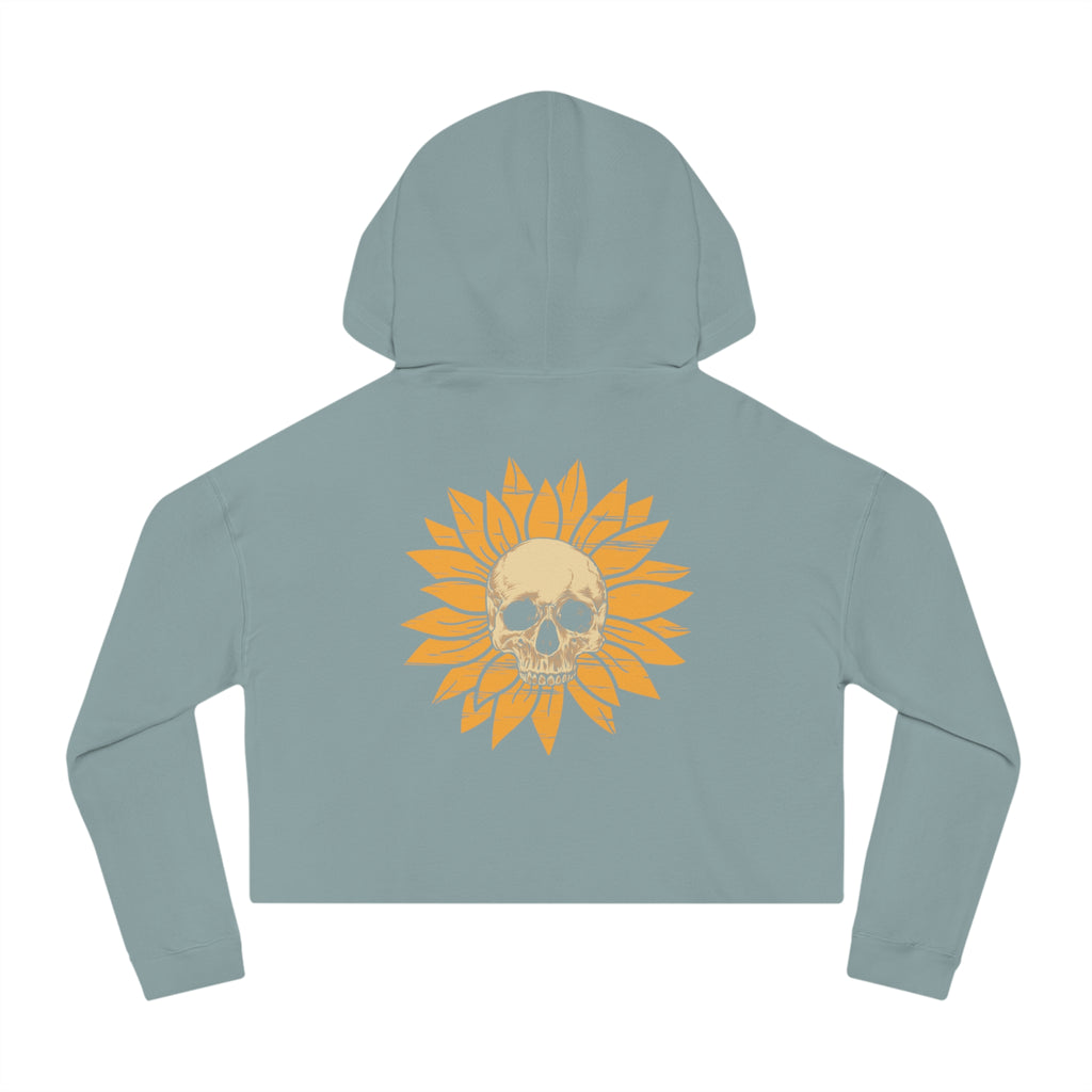 Womens Cropped Hooded Sweatshirt
