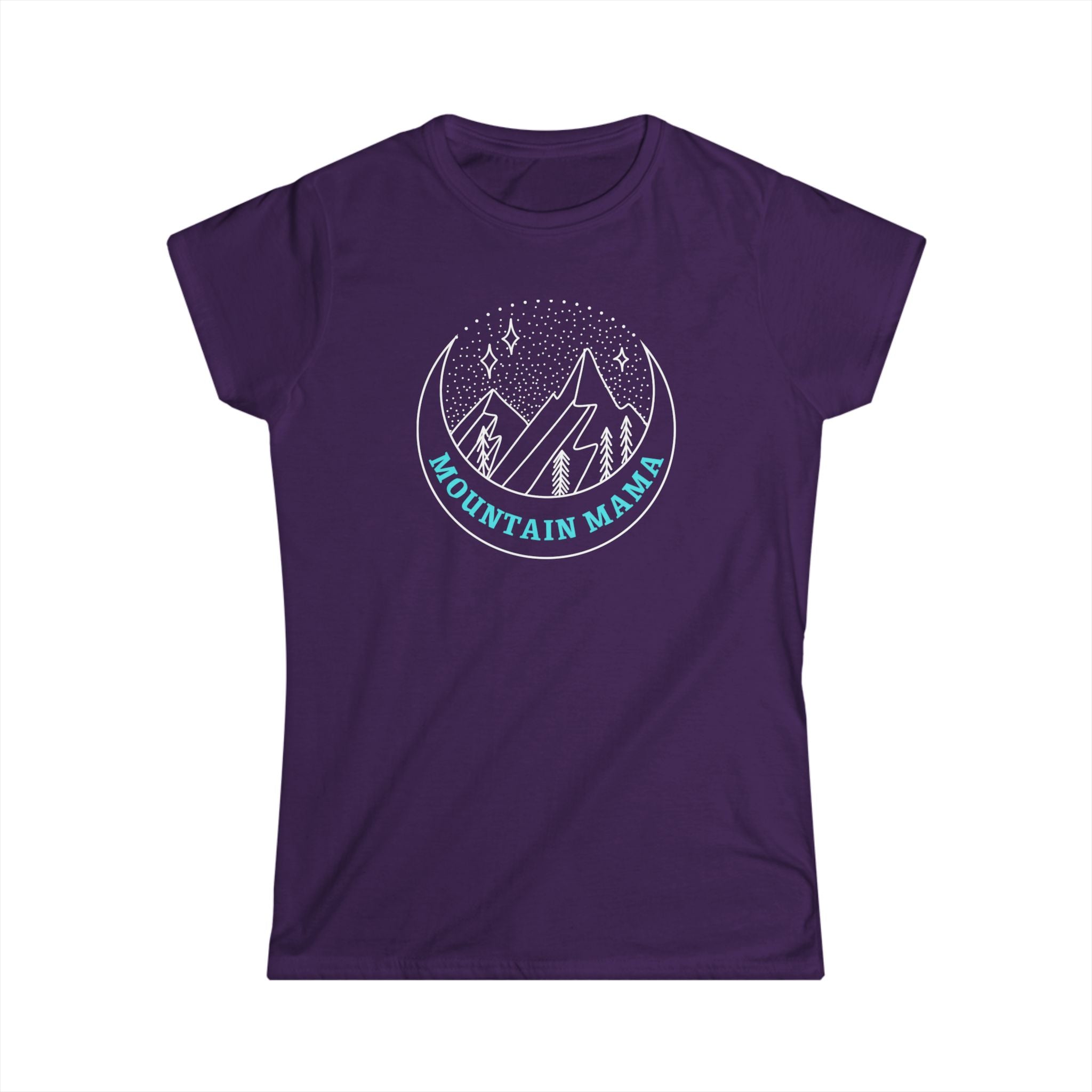 Women's Softstyle Tee/Mountain Mama
