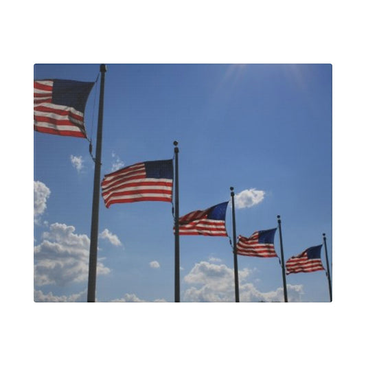 Classic Stretched Canvas - Flags