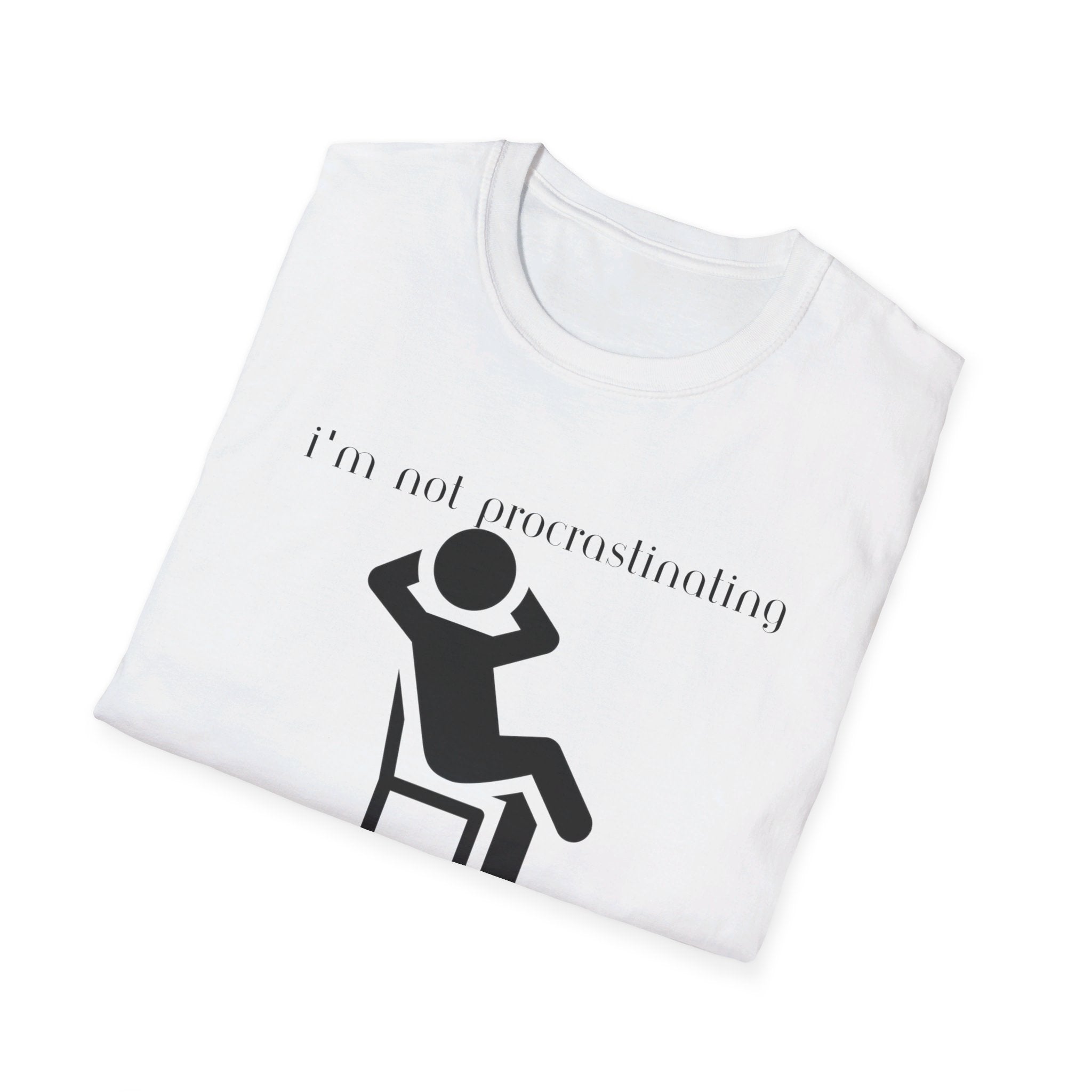 Unisex Softstyle T-Shirt - Procrastinating
