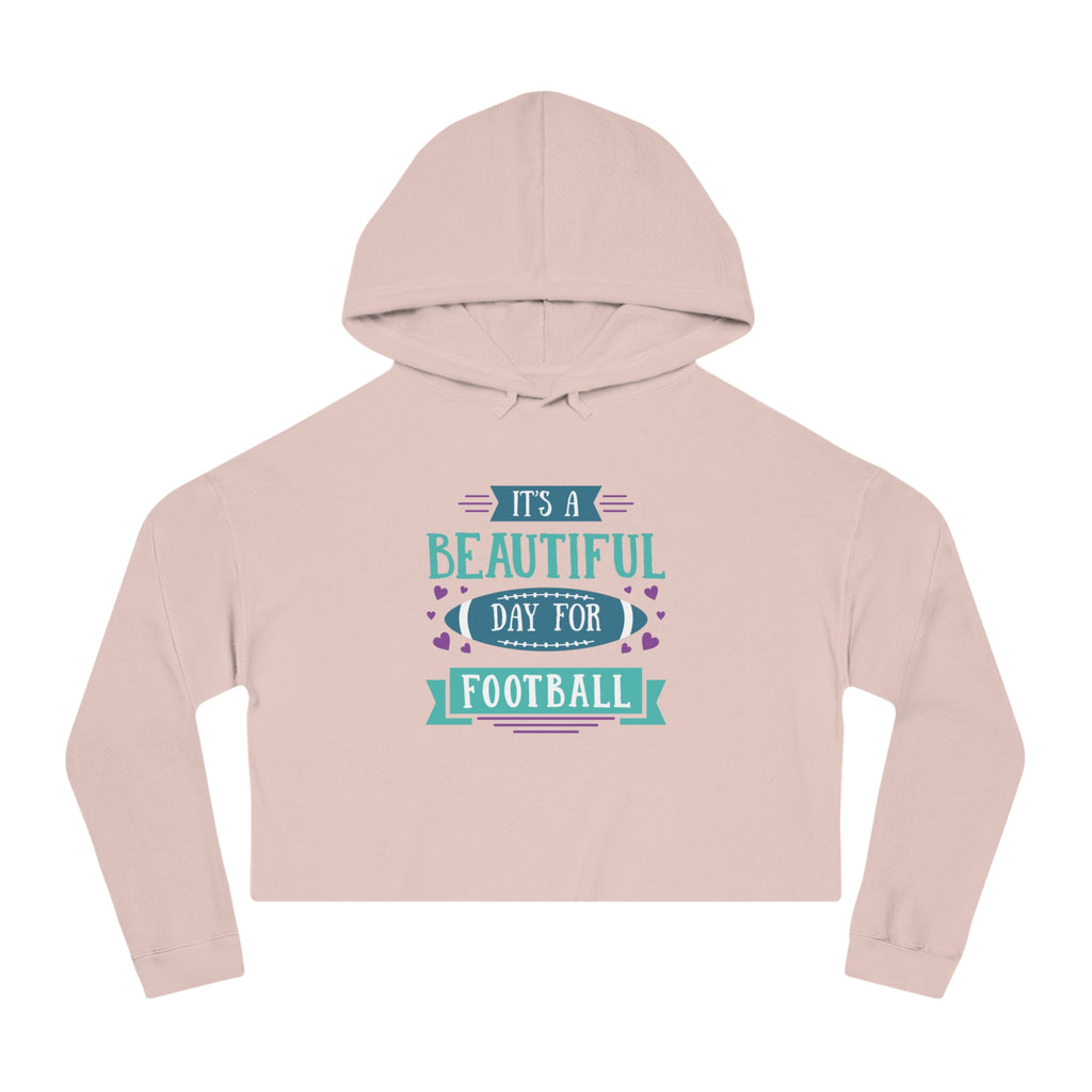 Womens Cropped Hooded Sweatshirt