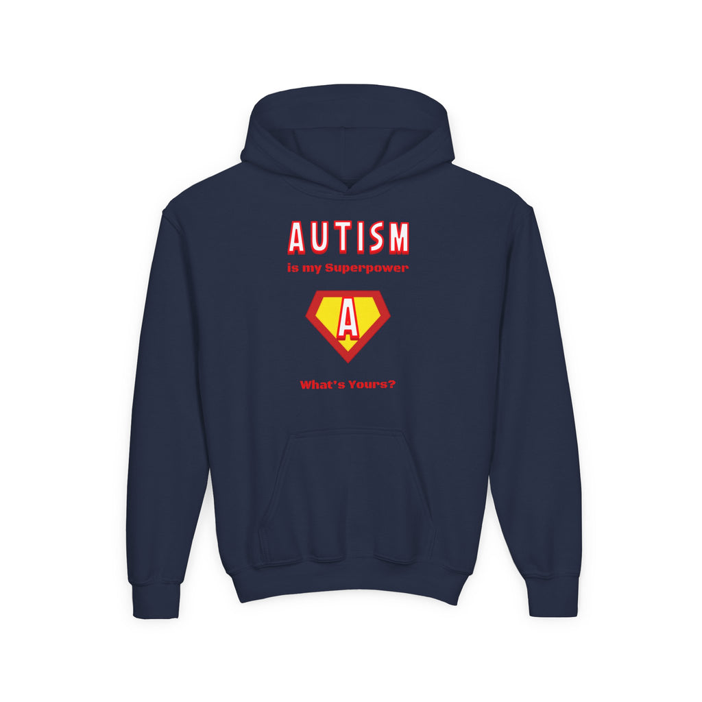 Youth Heavy Blend Hooded Sweatshirt - Superpower