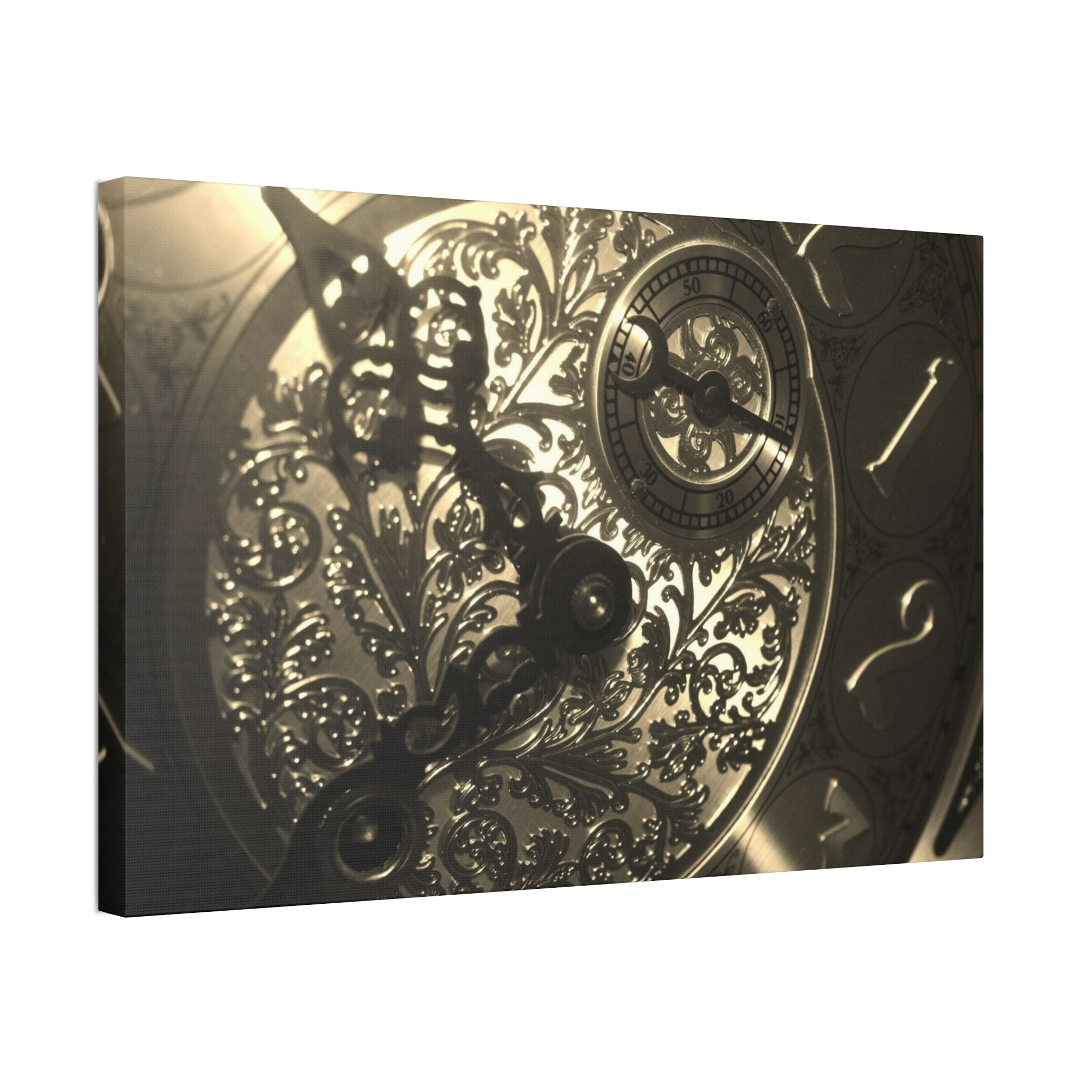 Canvas Stretched, 1.5'' - Grandfather Clock