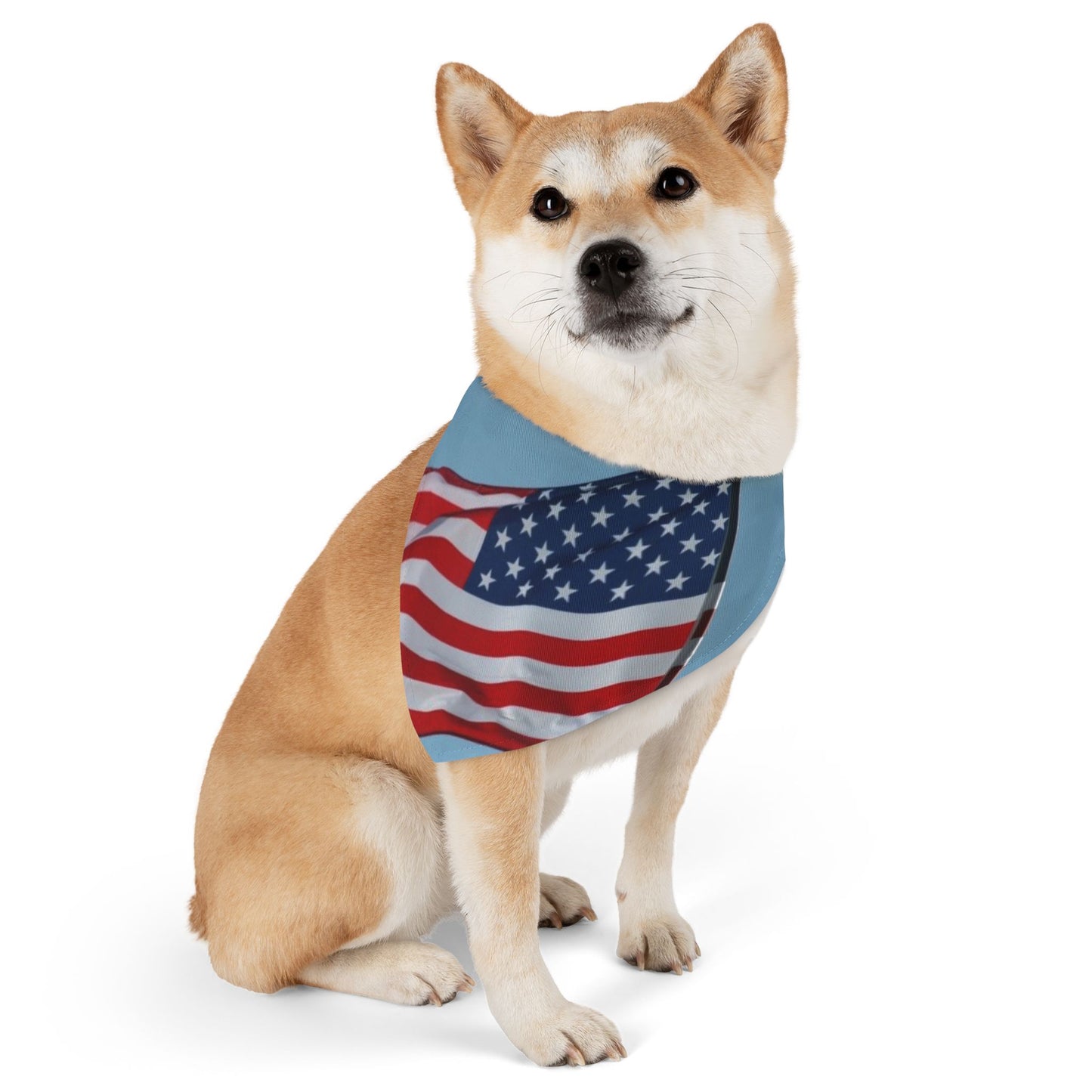 Pet Bandana Collar - USA Flag