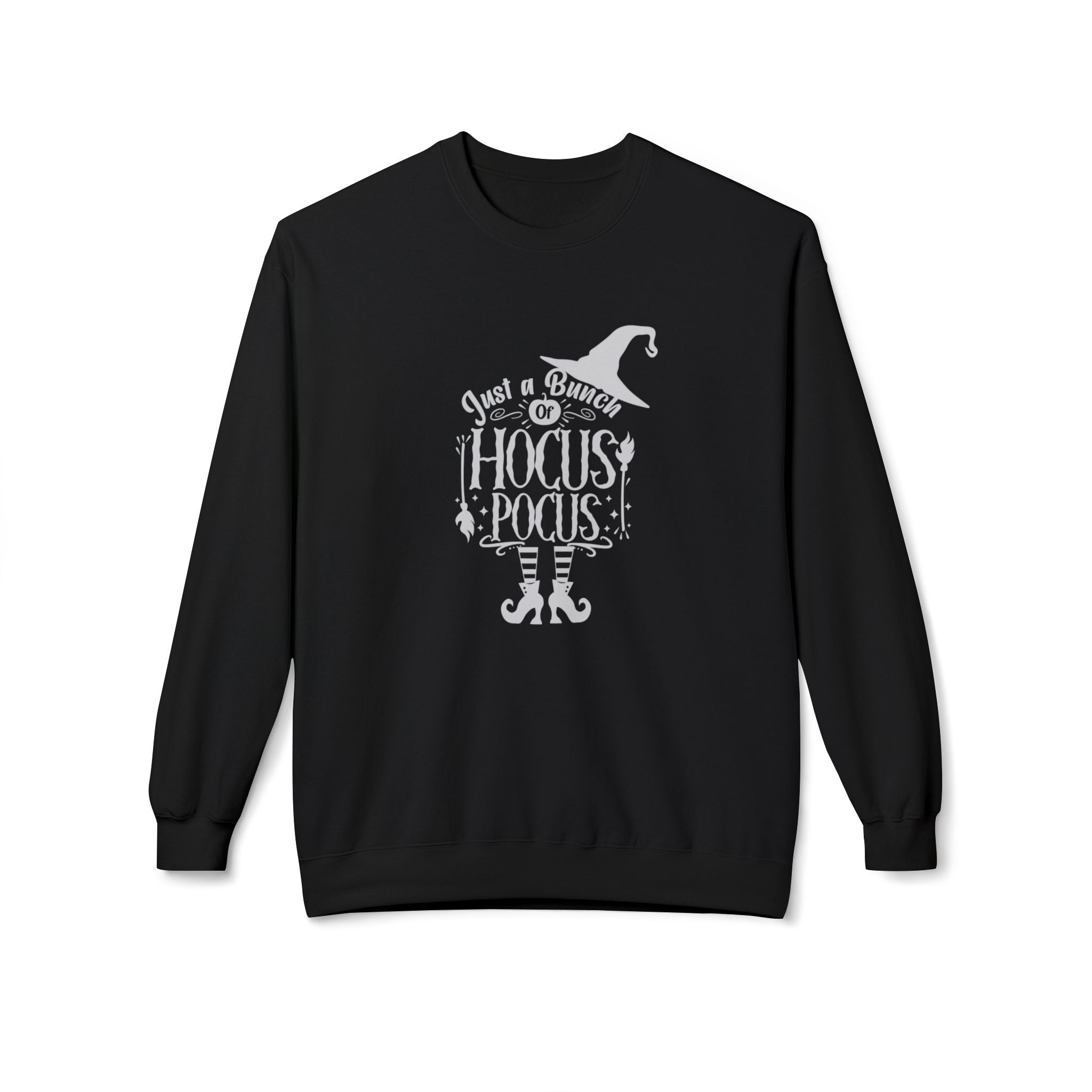 Unisex Midweight Softstyle Fleece Crewneck Sweatshirt - Hocus Pocus