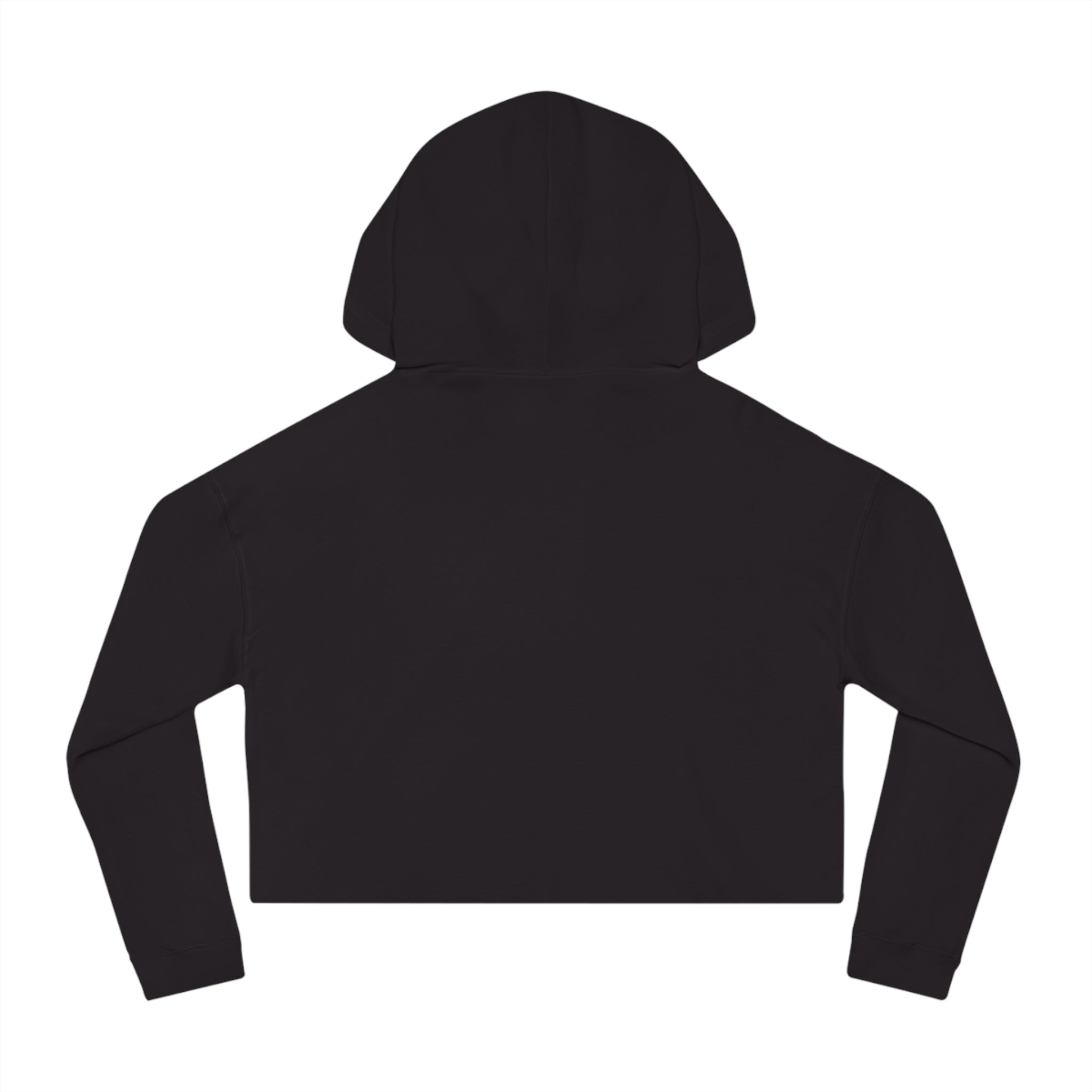 Womens Cropped Hooded Sweatshirt