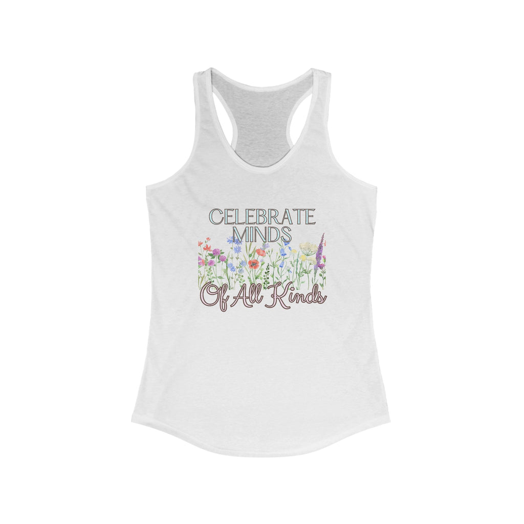Women's Ideal Racerback Tank - Minds of All Kinds