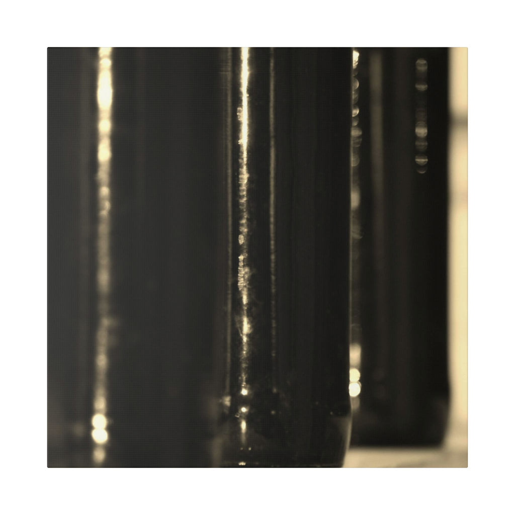 Classic Stretched Canvas - Glass Bottles