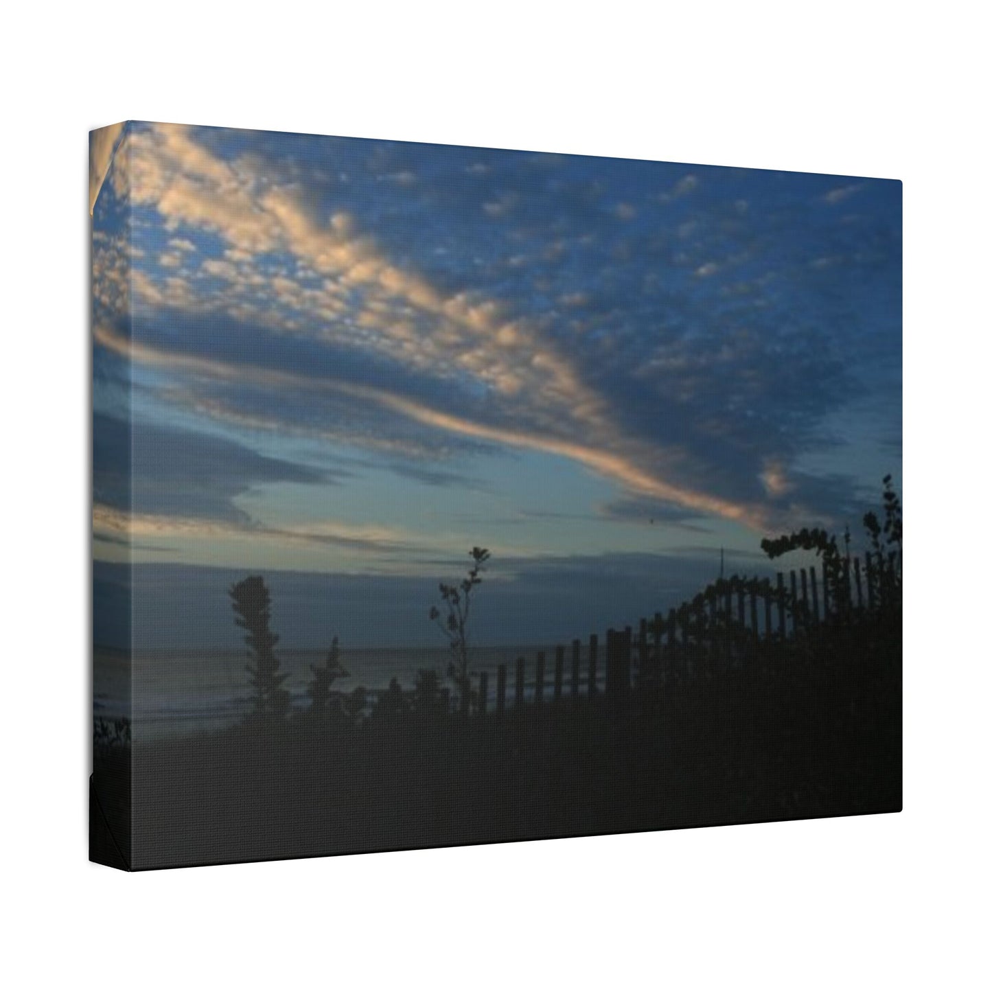 Classic Stretched Canvas - Beach Evening