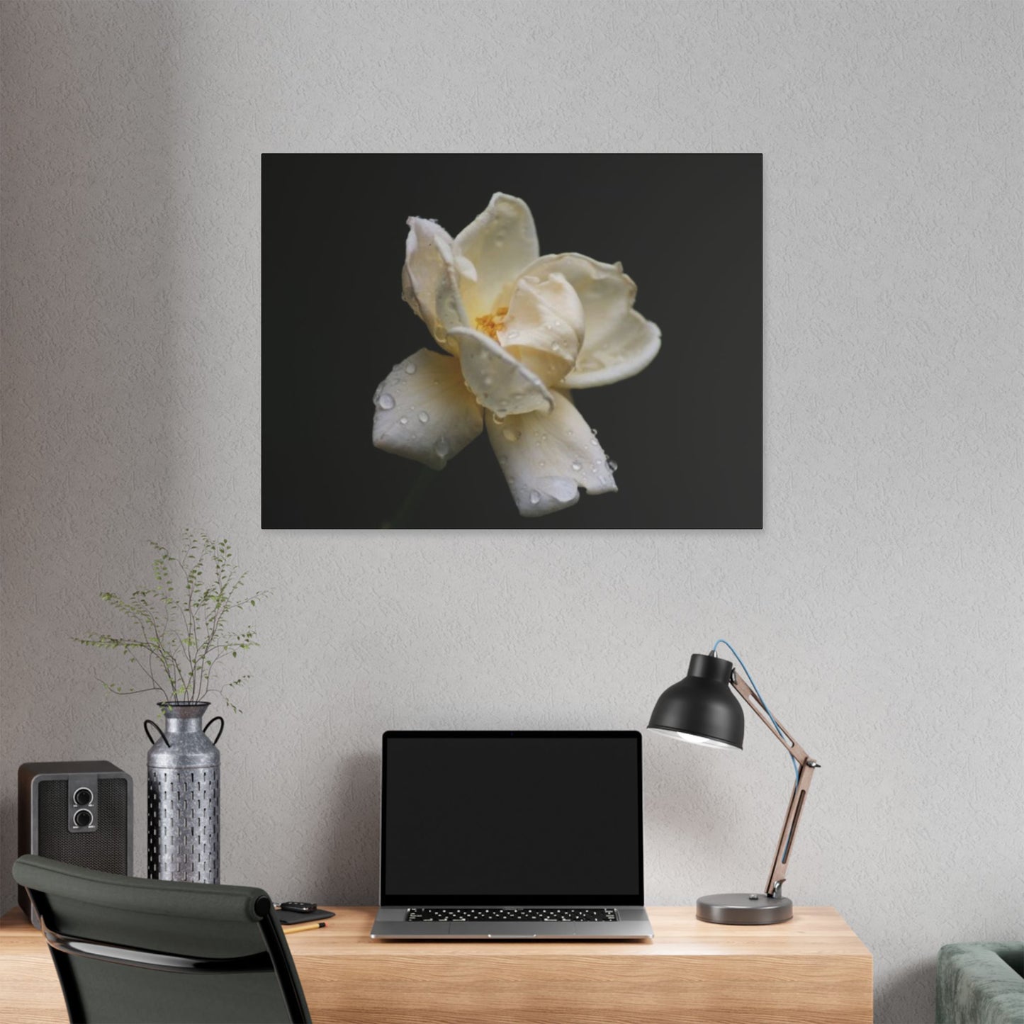 Classic Stretched Canvas - Gardenia