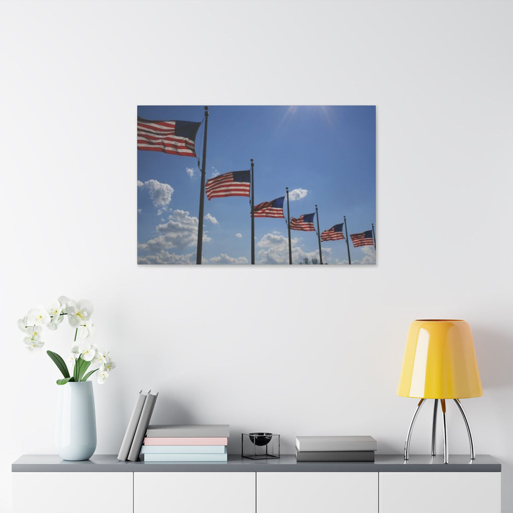 Classic Stretched Canvas - Flags
