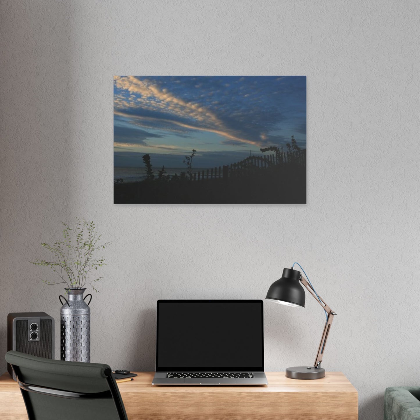 Classic Stretched Canvas - Beach Evening