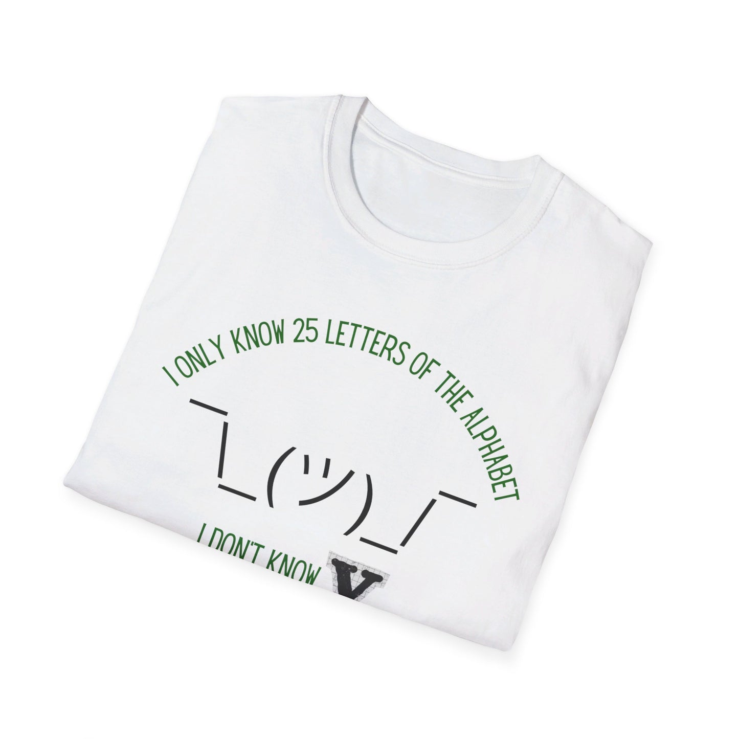 Unisex Softstyle T-Shirt - Alphabet