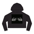 Womens Cropped Hooded Sweatshirt