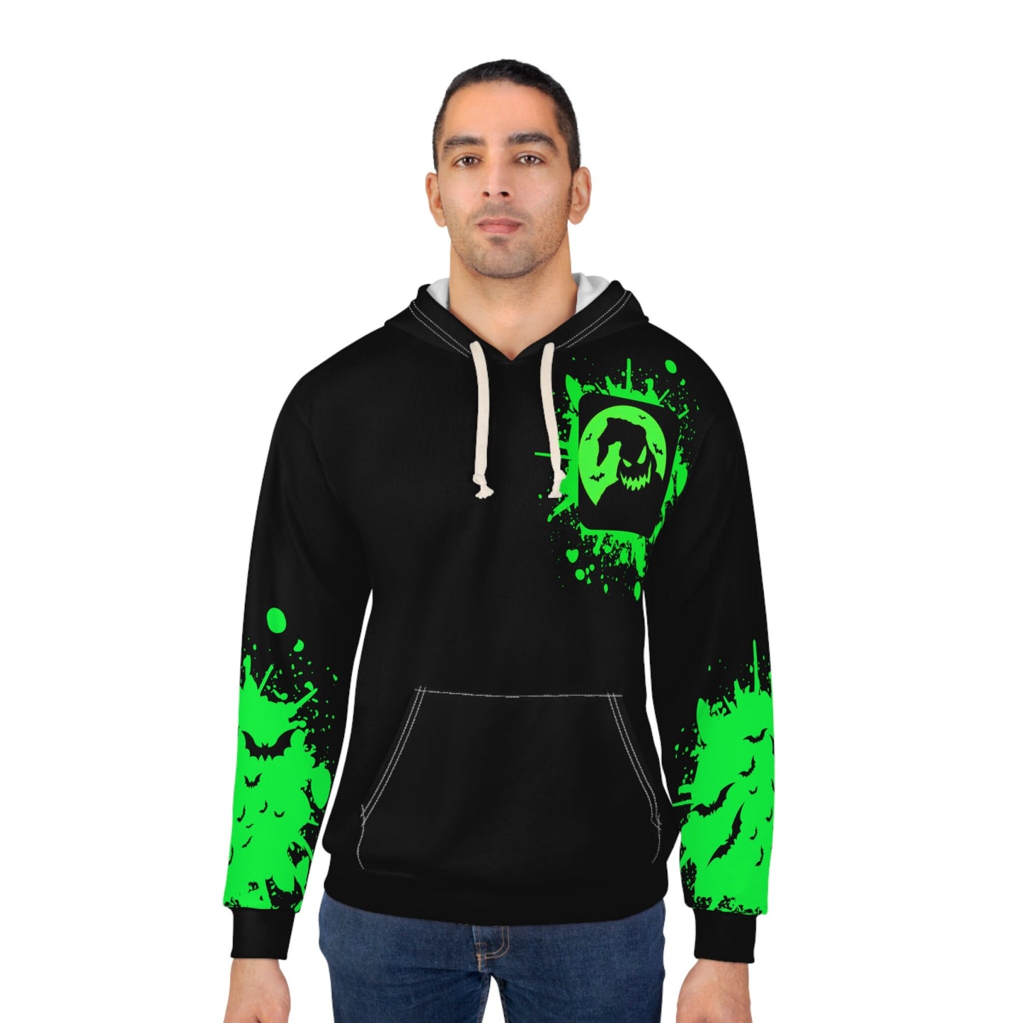 Unisex Pullover Hoodie (AOP) - Oogie Boogie